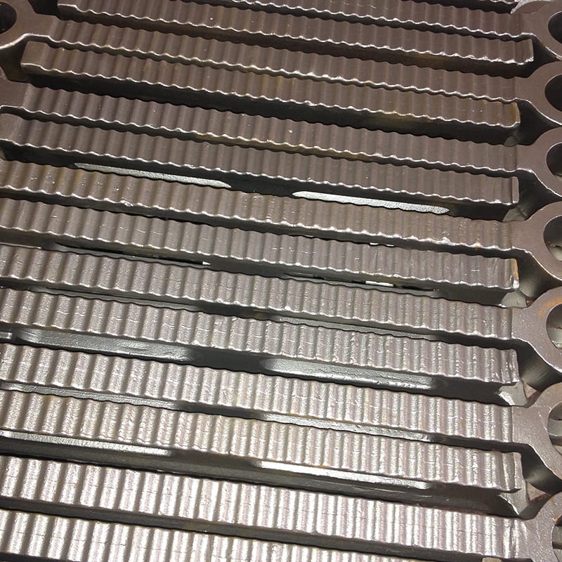 1.4848 (GX40CrNiSi25-20) yüksek sıcaklık kancalı malzeme dişli kremayerleri